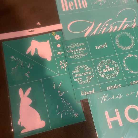 6 new size C Chalk Couture transfers - Picture 2 of 4